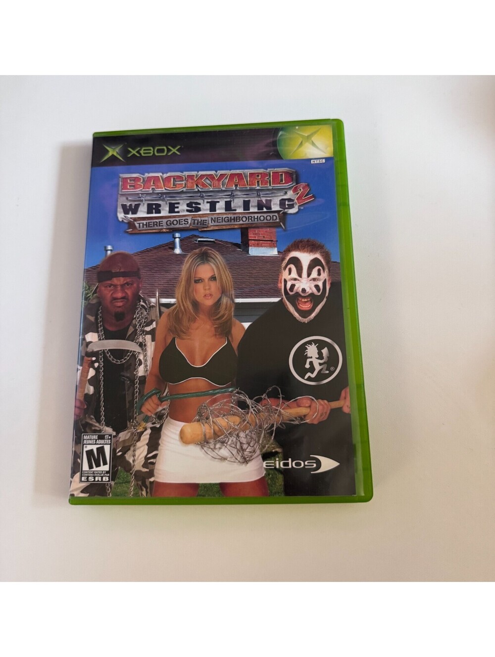 Backyard Wrestling  Original Xbox Video Game CIB Complete Tested